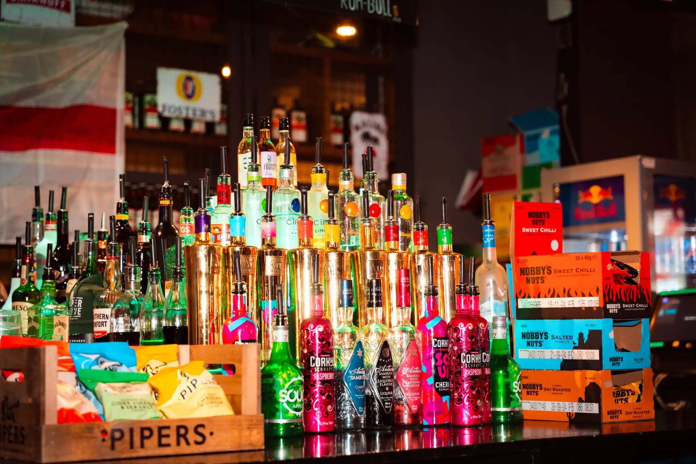 The Locker Room Leicester sports bar - cocktails pints pool tables