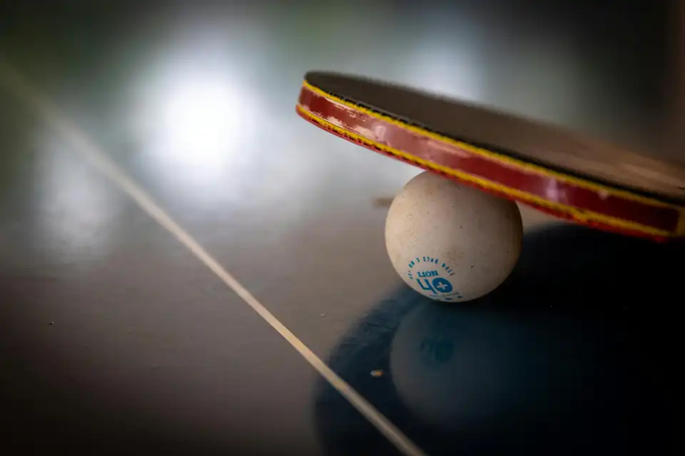 Ping pong tables at The Locker Room Leicester